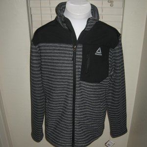 NWT Reebok Mens Full Zip Jacket Large